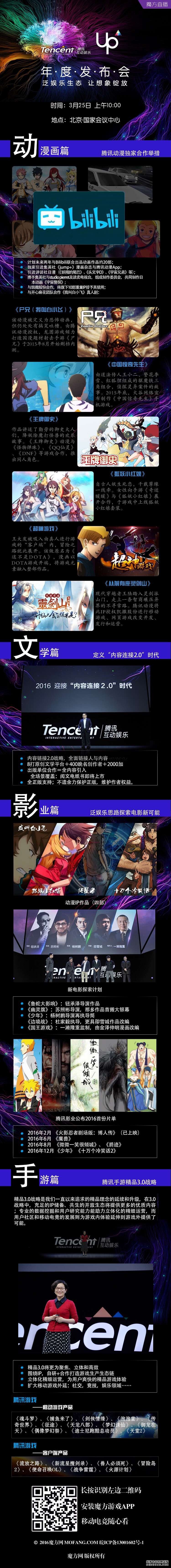 3.25新游汇总 腾讯UP+发布会详细报道汇总